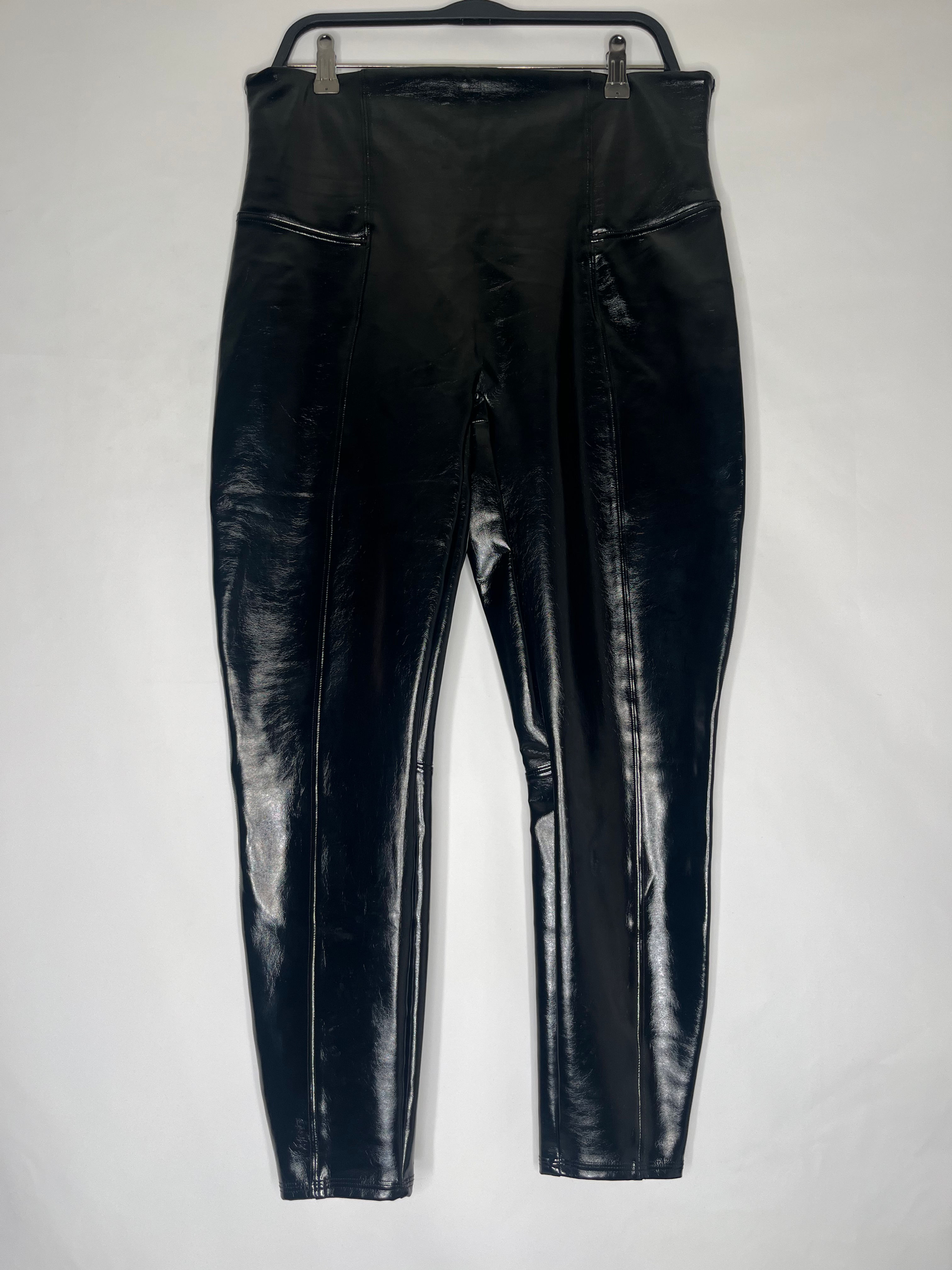 Women’s Spandex Faux Patent Leather Leggings