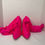 Thumbnail: Hot Pink Knee High Heeled Boots