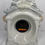 Thumbnail: Vintage Victorian Colonial Mantle Quartz Porcelain Clock- Blue & white Design