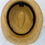 Thumbnail: Unisex Pamoa 100% Paper Straw Hat with Brown Leather Trim Design
