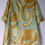 Thumbnail: Men’s Yellow Vortici Print Silk Shirt- Swinger Collection-Bold Luxury Statement
