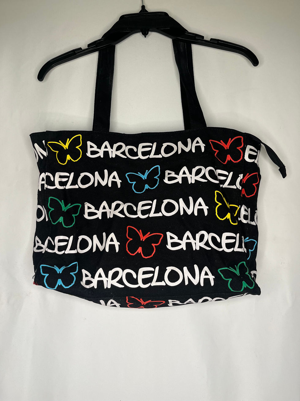 Thumbnail: Robin Ruth Black & Blue Barcelona Tote Bag