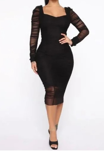 puff long sleeve dress plus size Modest Plus Size Maxi Dress with Long Puff Sleeves – Ever-Pretty Plus
