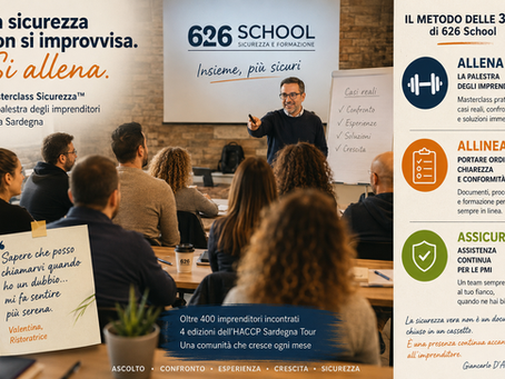La sicurezza non si improvvisa. Si allena