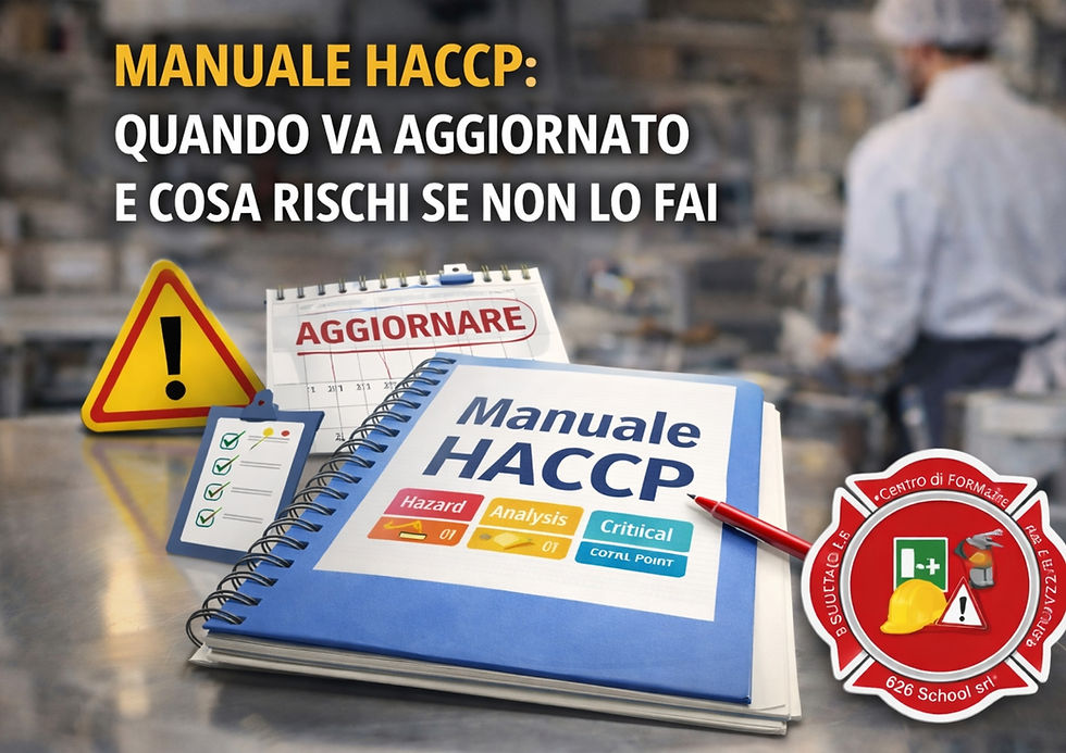 Quando il Manuale HACCP va aggiornato obbligatoriamente