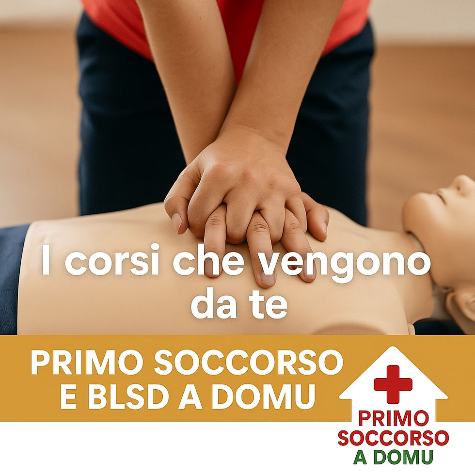 CORSI PRIMO SOCCORSO E BLSD A DOMU