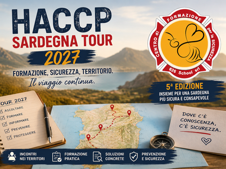 HACCP Sardegna Tour 2027: il viaggio continua