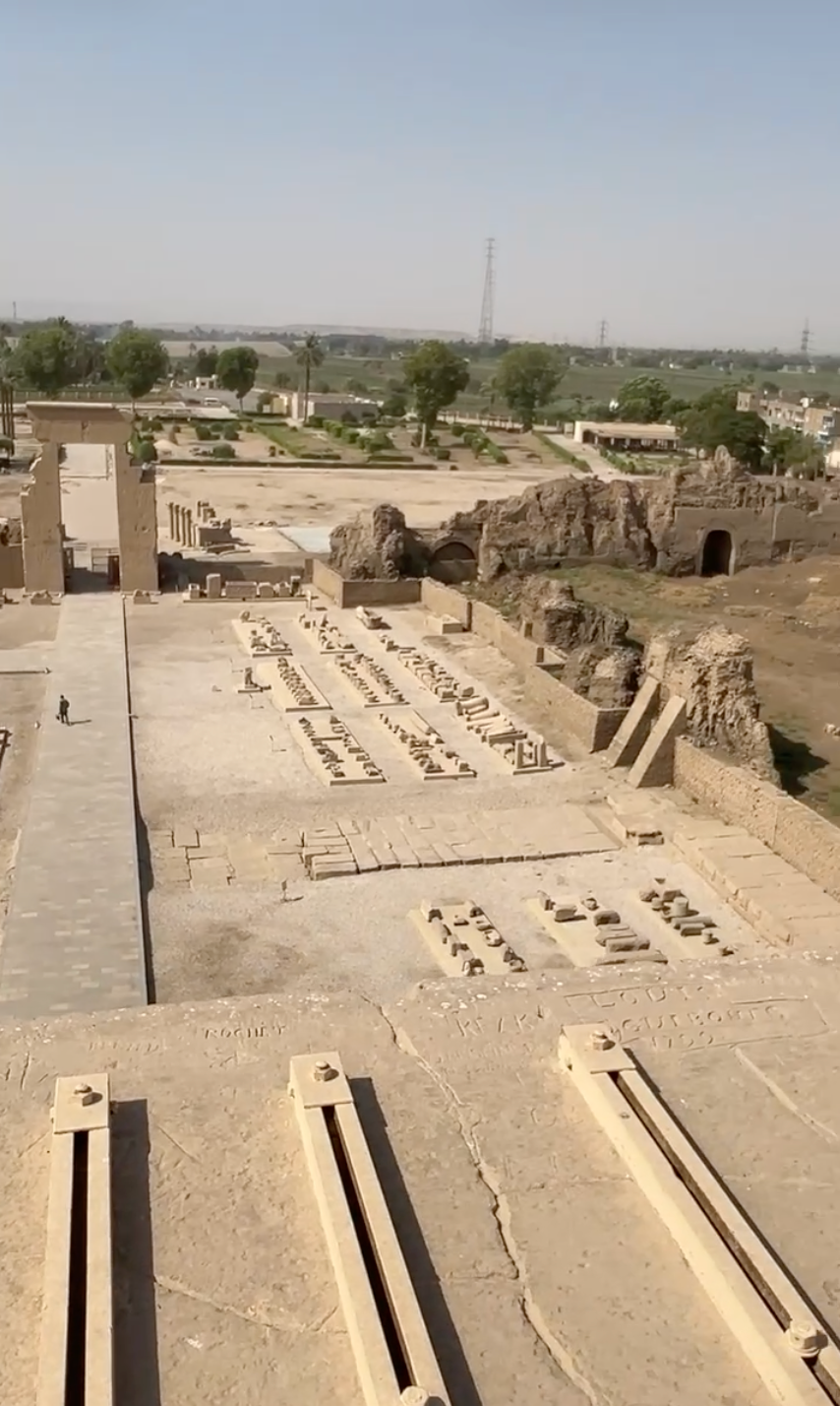 Dendera en las alturas