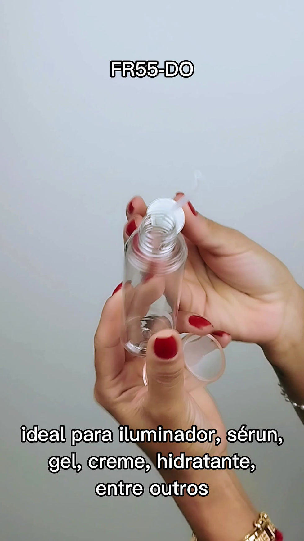 Miniatura: FR55 - Frasco Lumina 55 mL Cristal com Válvula