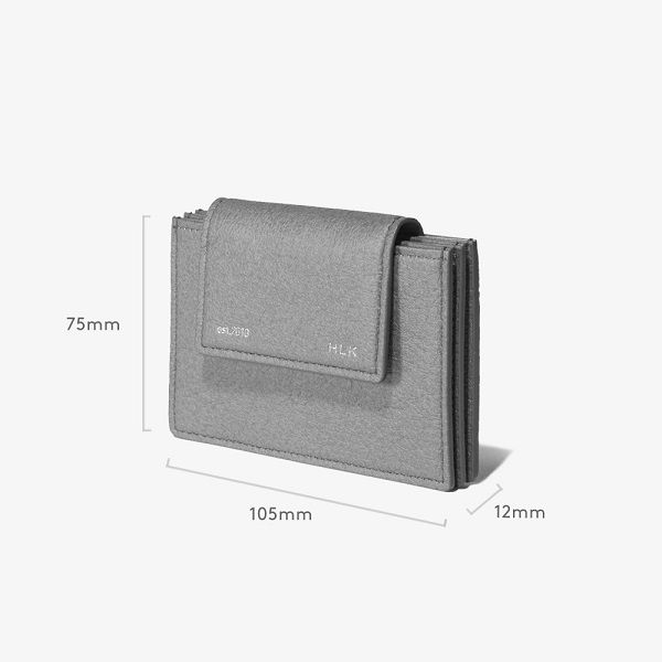 サムネイル： HARLIE K / Flip Card Wallet  (Light Pink)