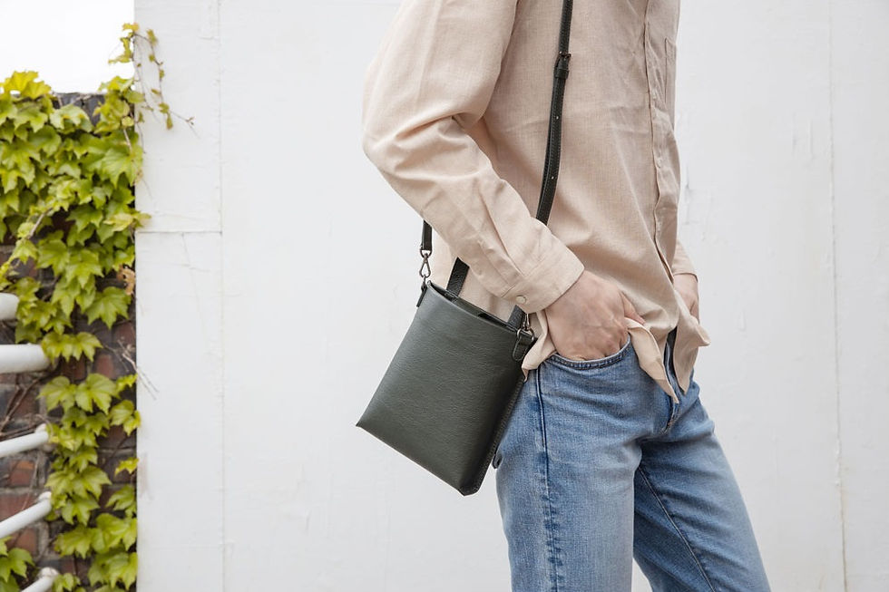 サムネイル： HARLIE K / Crossbody Bag  (Khaki)