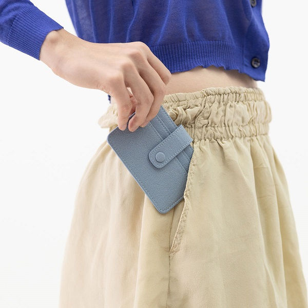サムネイル： HARLIE K / Card Holder  (Light Blue)