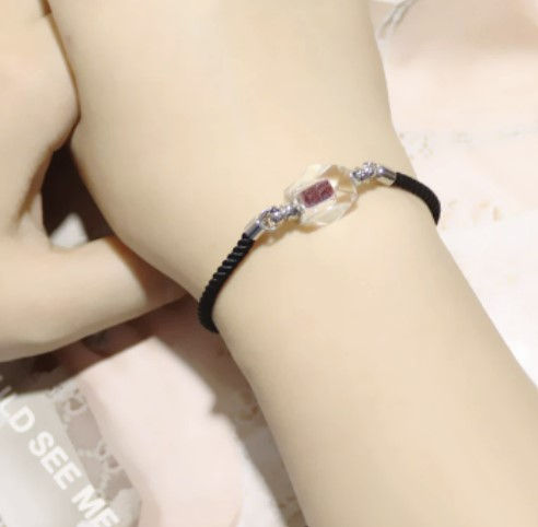 Crystal Vial Urn Bracelet