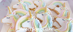 Unicorn cookies