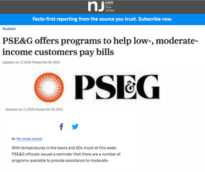 PSE&G Offers Programs to Help Low, Moderate-Income Customers Pay Bill