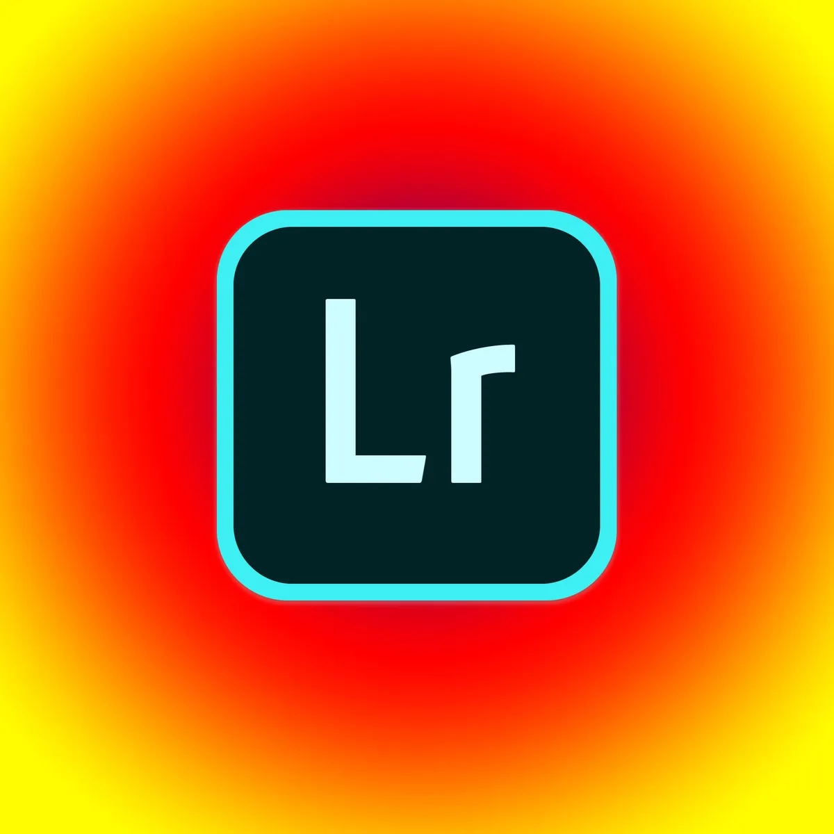 Adobe Lightroom uygulamasının ikonu.