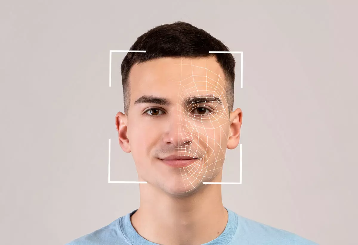 Biyometrik fotoğraf örneği.