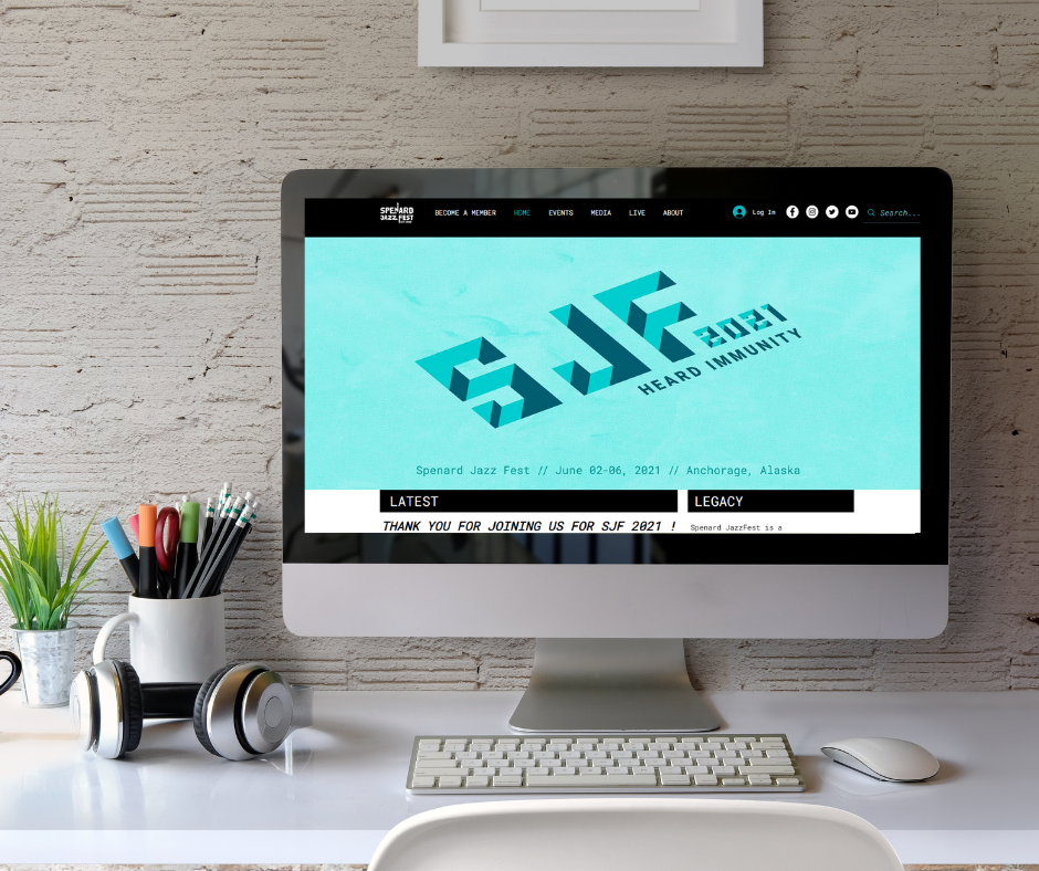 Spenard Jazz Fest | Website by Candlewick Studios