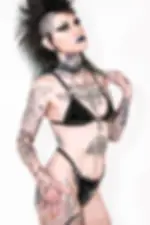 Lip Service-Fetish Bikini Set