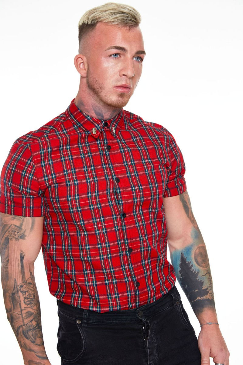 Jawbreaker - Tartan Short Sleeve Oxford Shirt