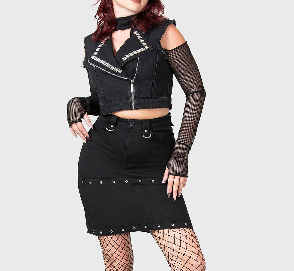 Killstar - Punktured Skirt