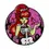 Thumbnail: Kreepsville666-Zombie Girl Moon Glow Enamel Pin