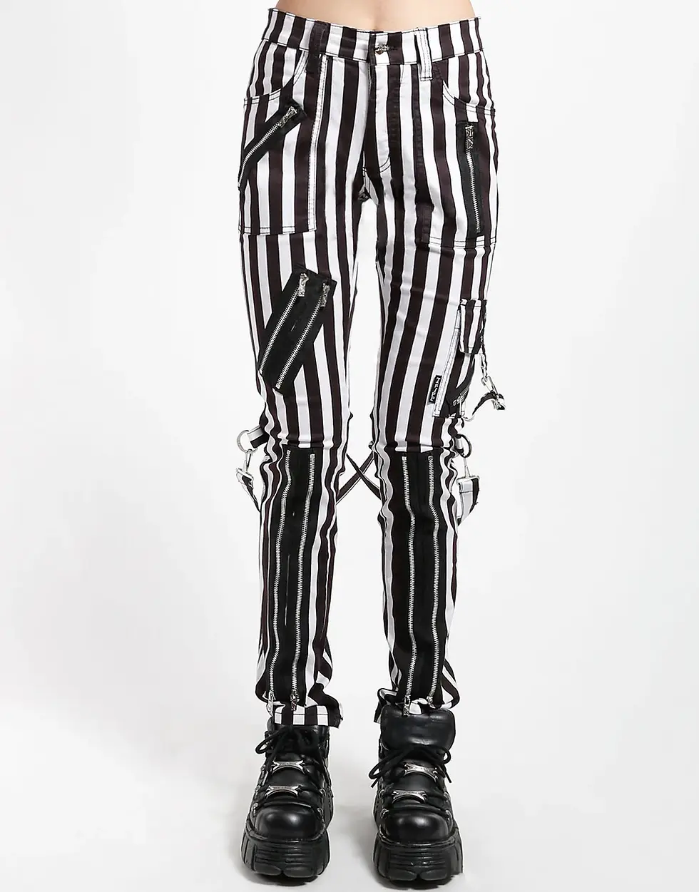 Thumbnail: Tripp NYC - Classic Slim Leg Bondage Stripe Pant