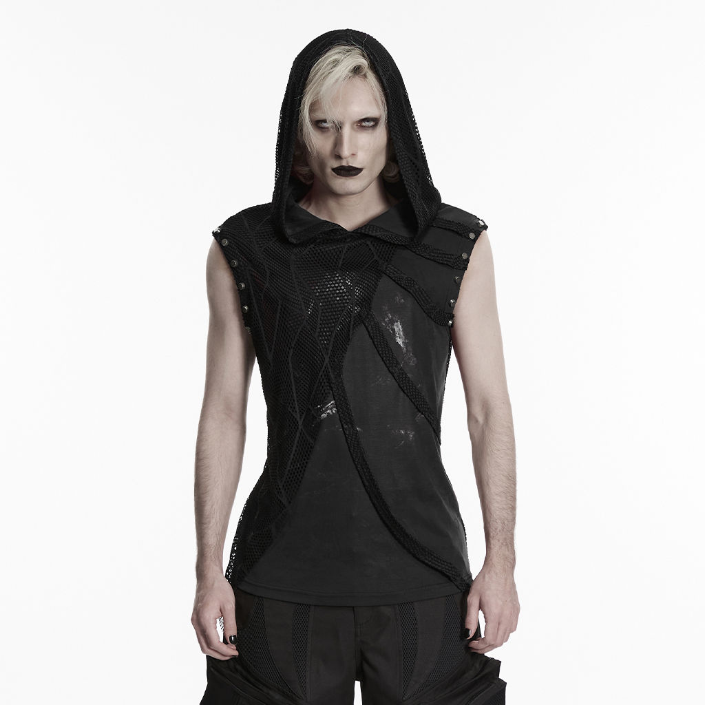PUNK RAVE-Sp5der Riot Hooded Top