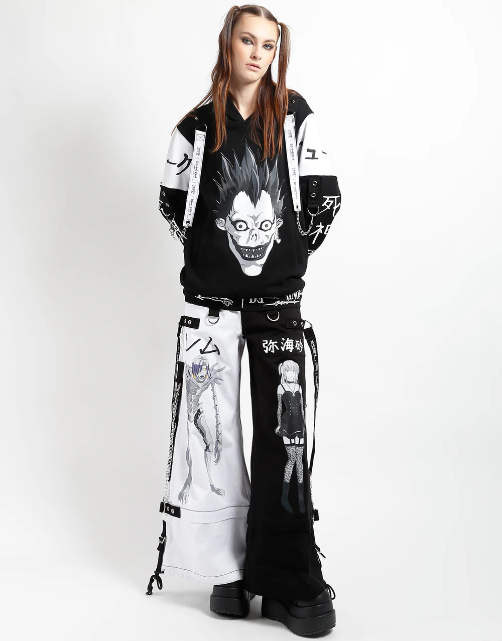 Tripp NYC Death Note X RYUK CHAIN Hoodie Borderline Plus