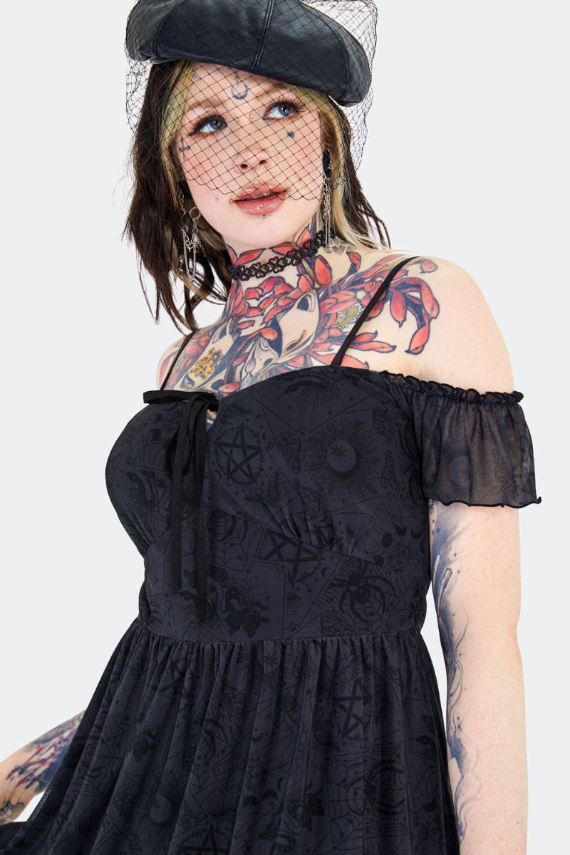 Thumbnail: Jawbreaker-Tarot Deck Mesh Dress