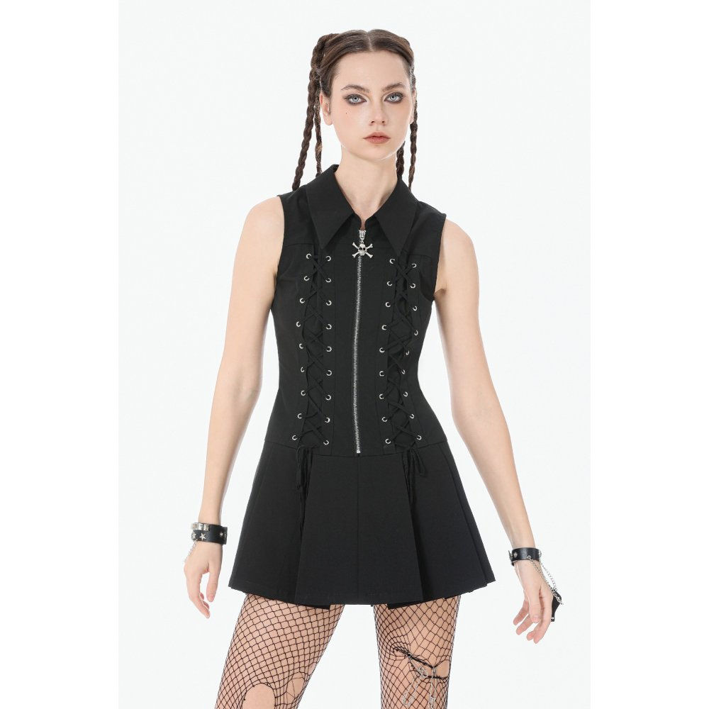 Dark in Love-Stygian Streetwear Dress