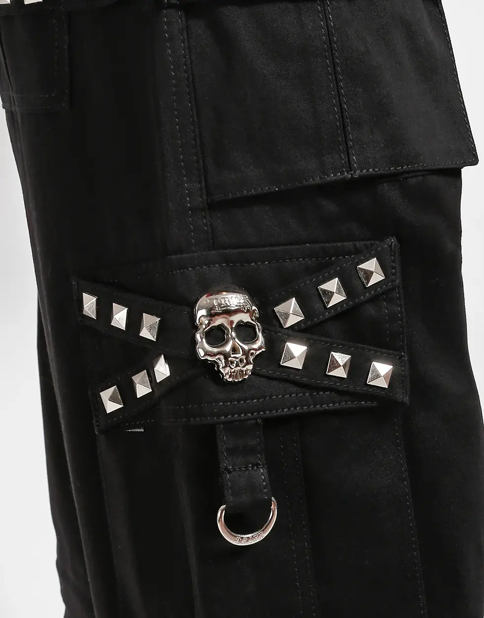 Thumbnail: Tripp NYC-Stud Zip Off Cargo Pant