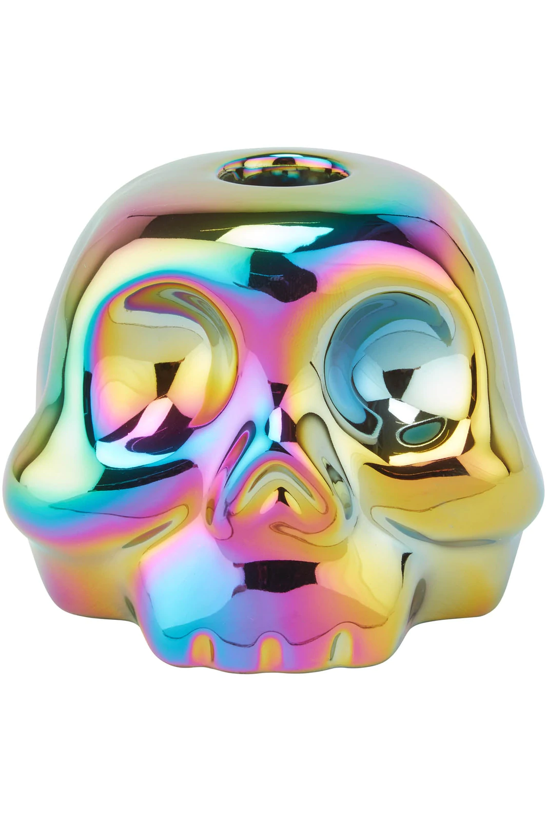 Killstar - Rainbow Skull Candle-holder