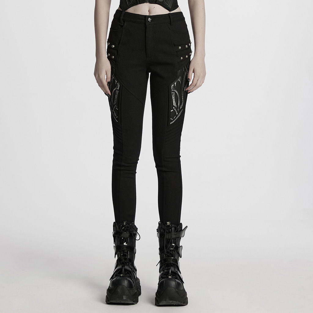 PUNK RAVE-Space Girl Skinny Pants