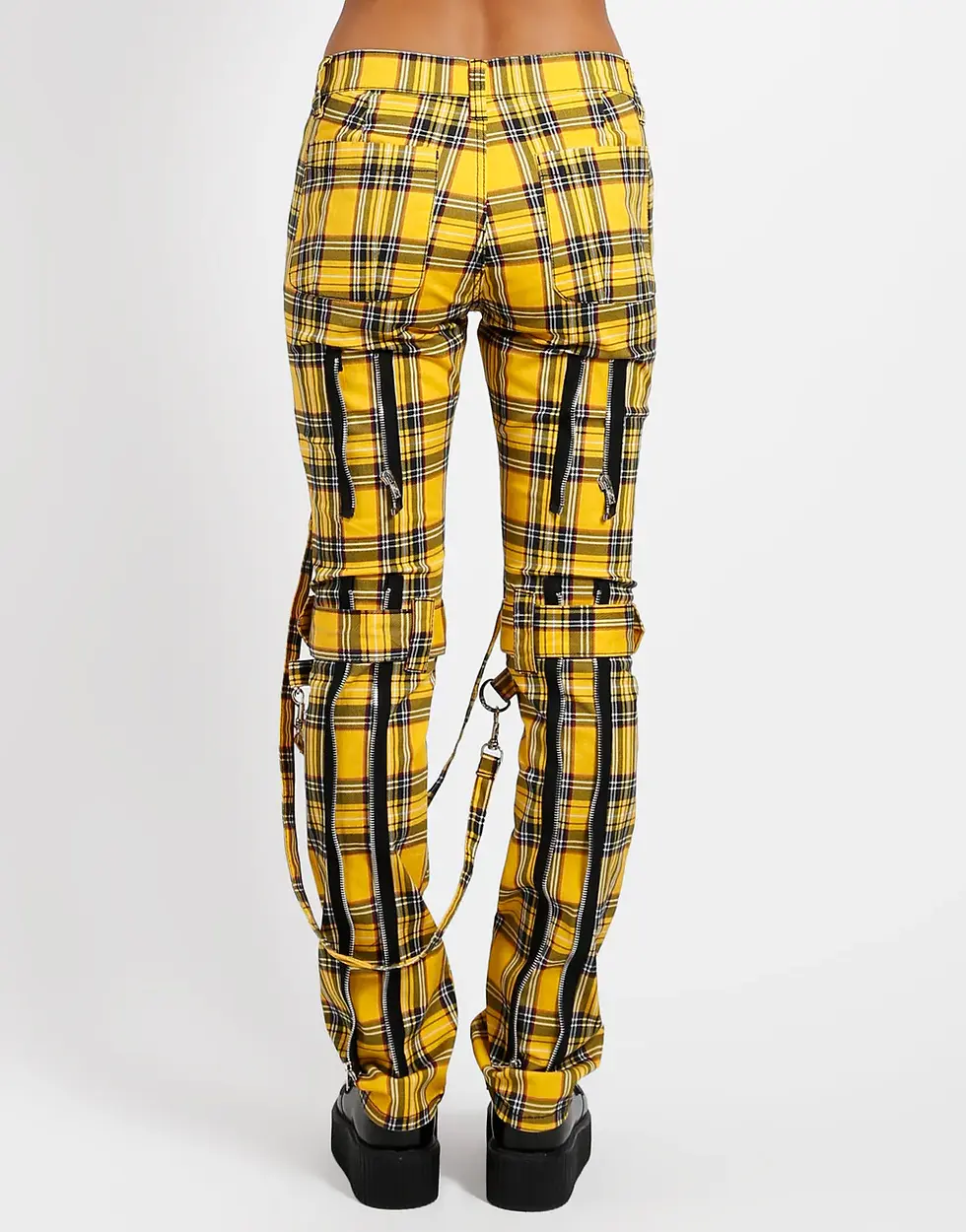 Thumbnail: Tripp NYC - Yellow Plaid Bondage Pants