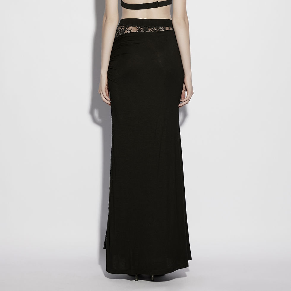 Thumbnail: PUNK RAVE-Moonlit Garden Long Skirt