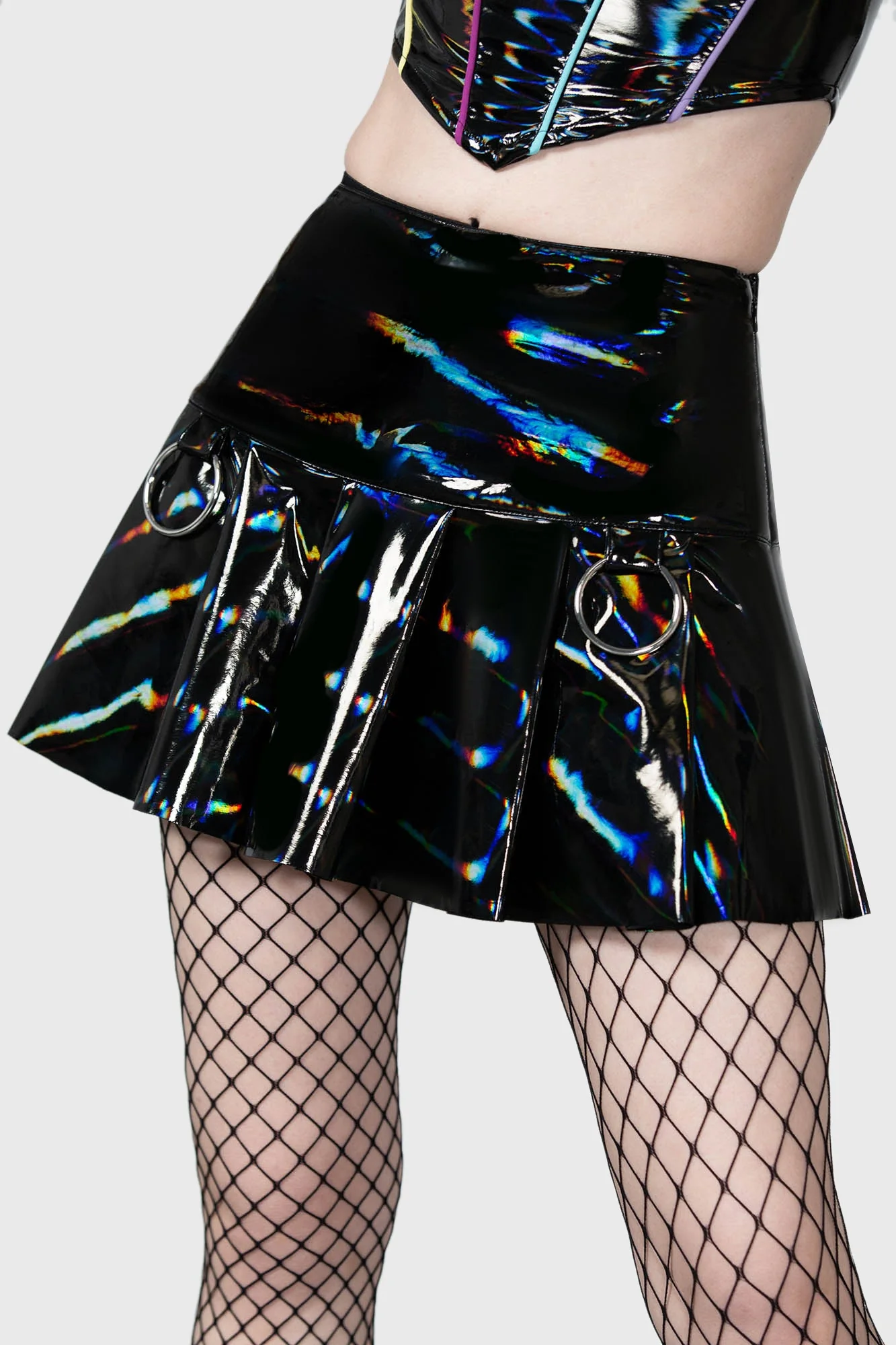 Killstar - Neon's Ink Stain Skirt