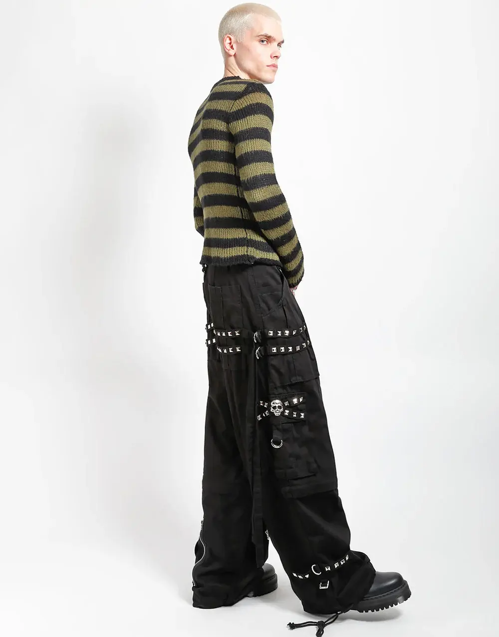 Tripp NYC-Stud Zip Off Cargo Pant