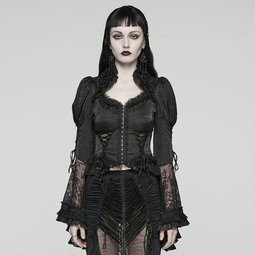 PUNK RAVE-Bleeding Heart Puff Shirt