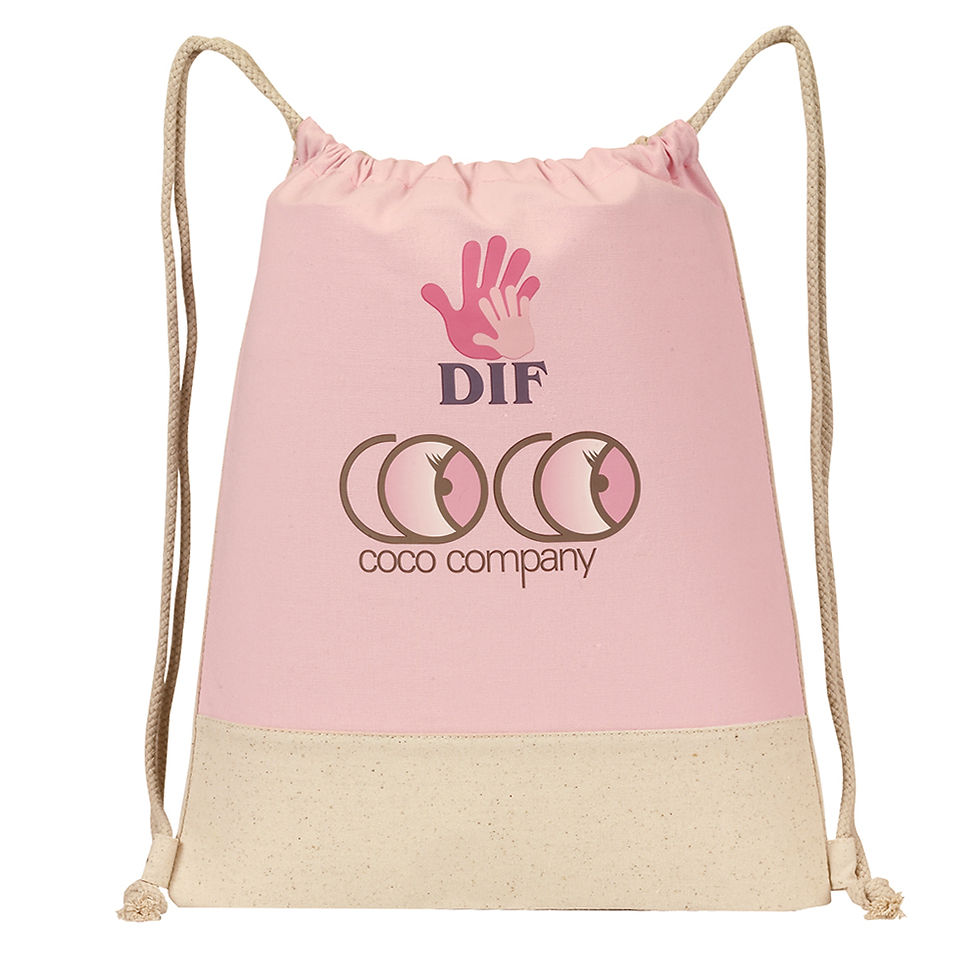 Thumbnail: DD-8232 Go Green Drawstring Duffle Bag