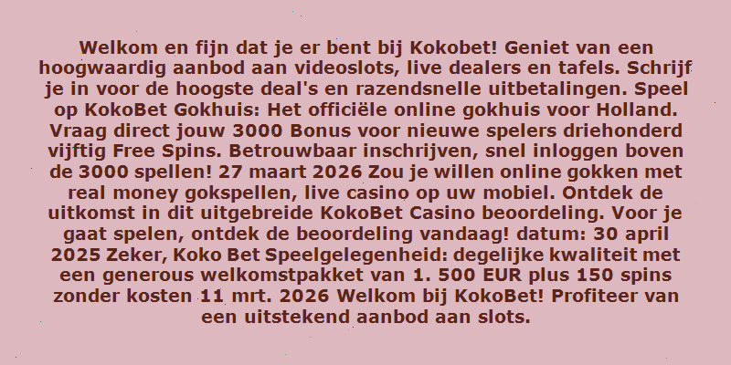 kokobet