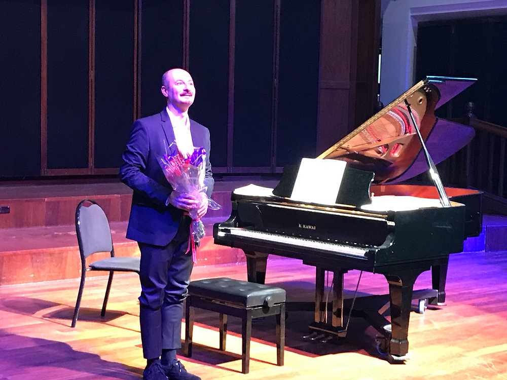 Luca Risanka Luca Rasca Solo recital at Perth Modern School