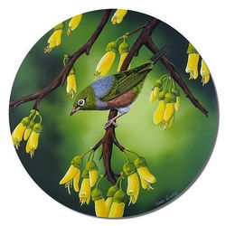 "N Z Silvereye" by Tania Verrent.