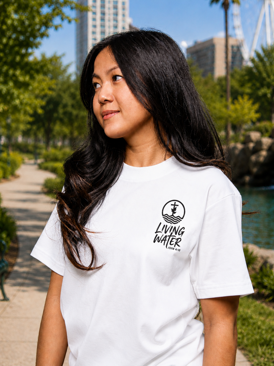 Living water Tee #041