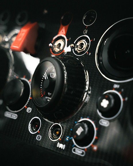 Donkervoort D8-GTO 40 interior detailing dashboard