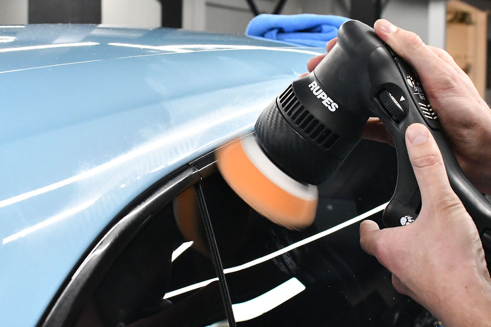 Porsche Taycan polijsten