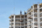 High rise constrcution site