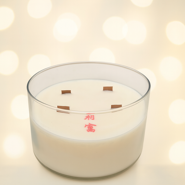 Vela de la fortuna grande 600 gr feng shui que se activa según la fecha de nacimiento