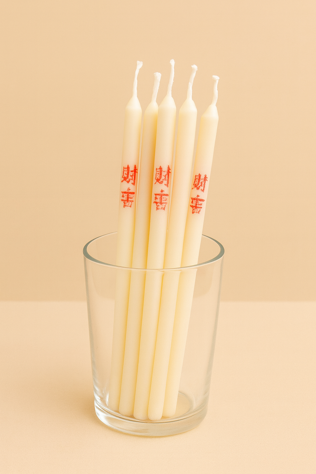 Mini velas de la fortuna feng shui