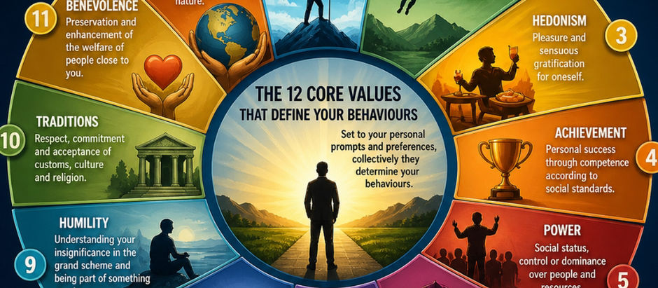 The 12 Values That Define You